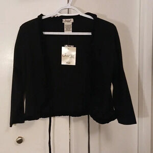 Jessica petite black cardigan